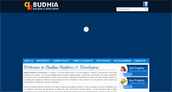 Desktop Screenshot of budhiabuilders.com