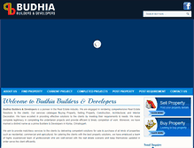 Tablet Screenshot of budhiabuilders.com